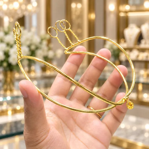 Copper Backhead Crown hairband 1