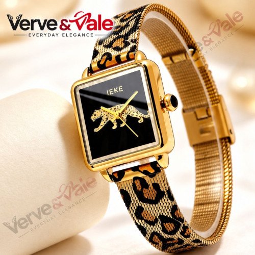 IEKE Luxury Watch For Woman Stainless Steel Waterprof Dial