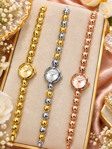 Labaoli Beaded Bracelet Watch