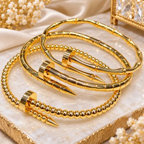 SS Cartier Nail Bracelet series New style