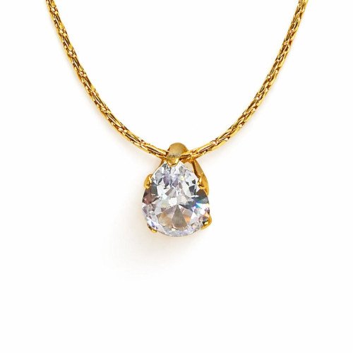 Stainless steel water drop Necklace