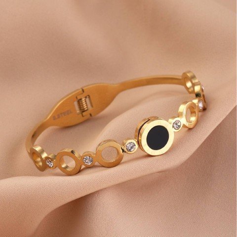 28022Titanium Steel bracelets for women-9