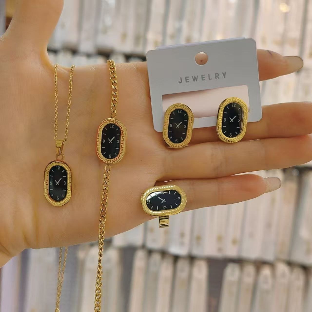 SS False Watch Combo Set 4Pcs#1