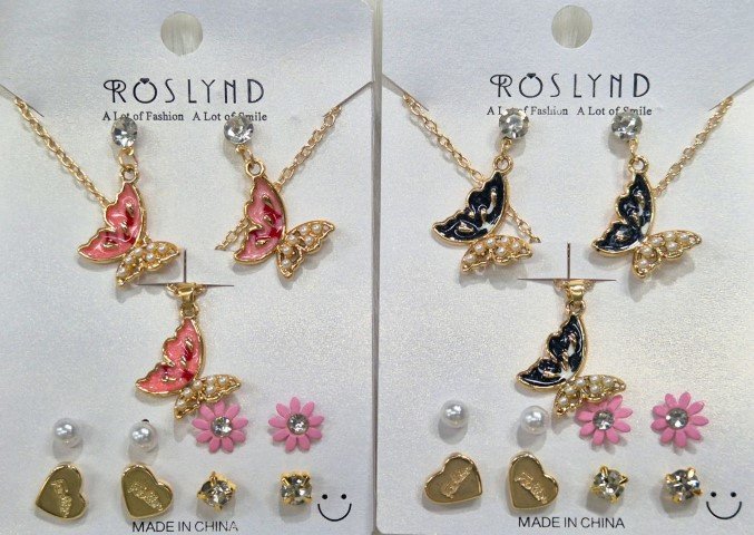 Combo 5Pair Earring Necklace #10