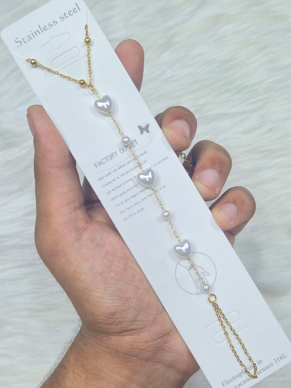 SS Wrist Ring Chain Bracelet Aliban!#30