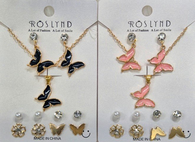 Combo 5Pair Earring Necklace #2