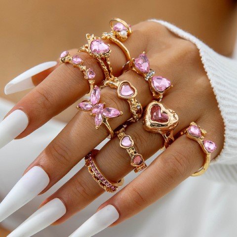 10Pcs Ring Set #8