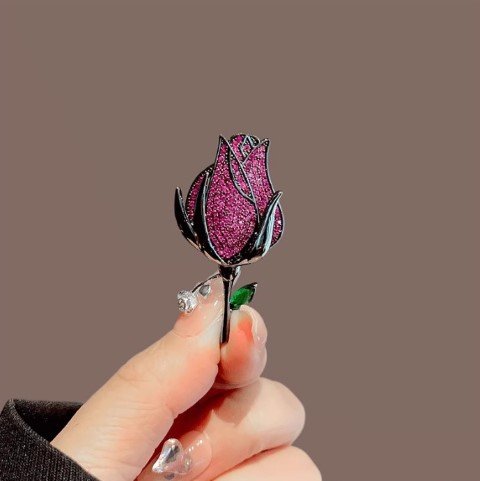 Flower Rose Brooch-#76