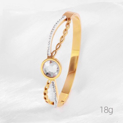 25022Titanium steel bracelets for women