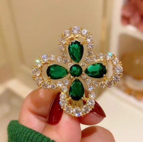 Tree Leaf Brooch #8