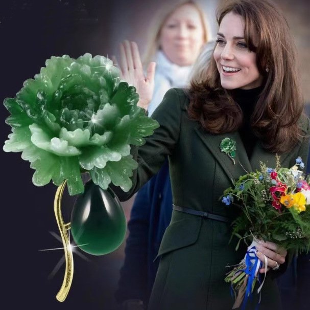 Flower Rose Brooch-#19