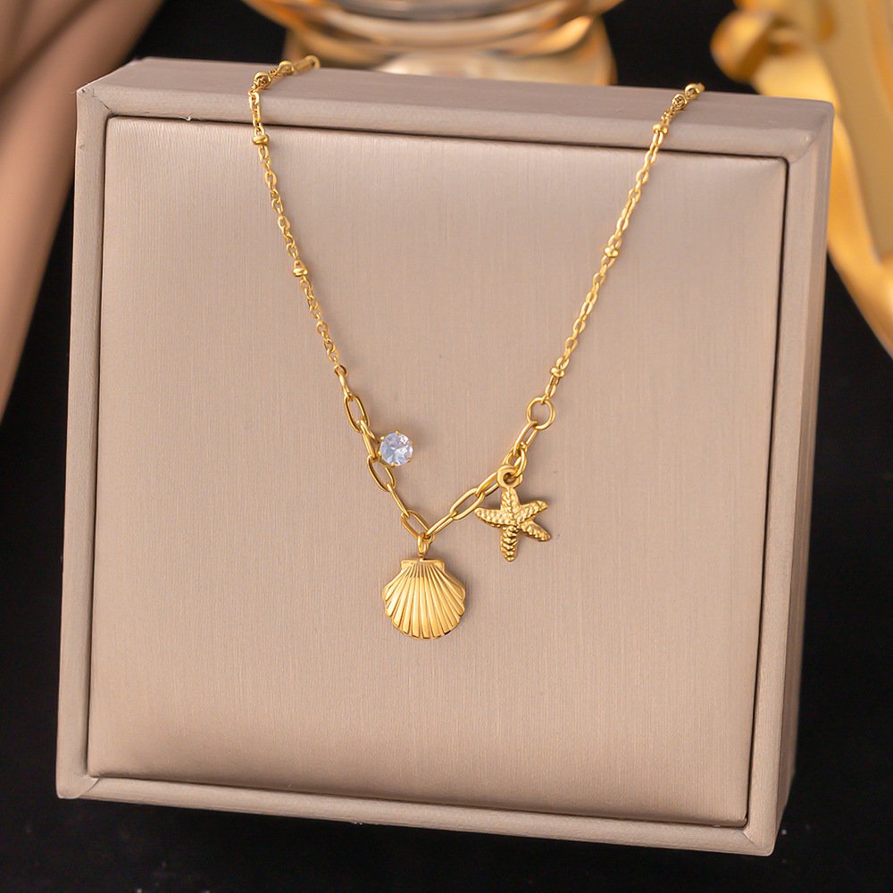 SS Starfish Necklace #20