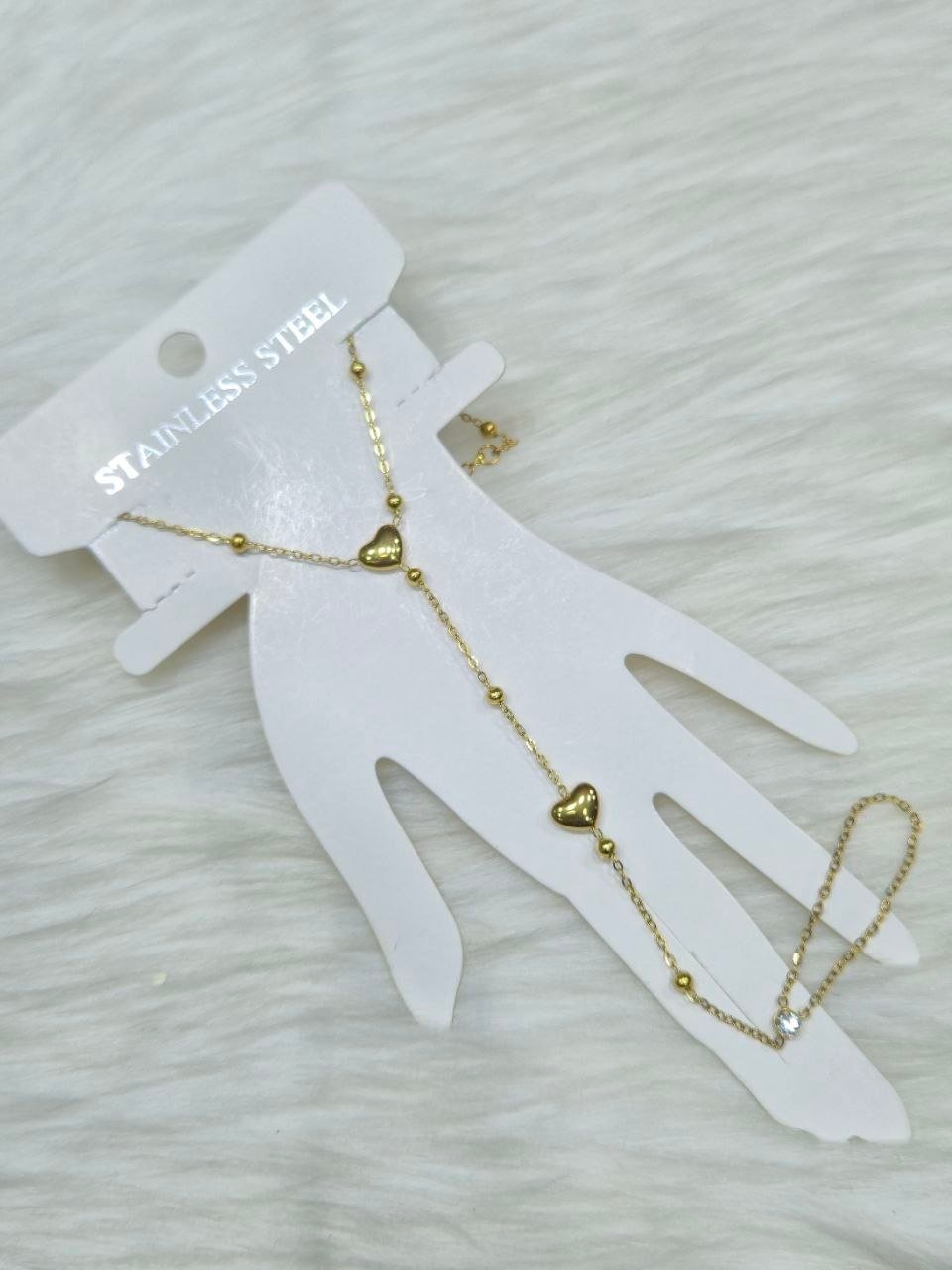 SS Wrist Ring Chain Bracelet Aliban 17
