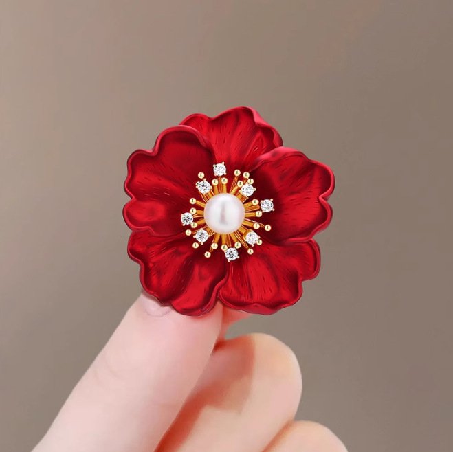 Flower Rose Brooch-#20