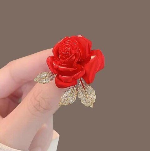 Flower Rose Brooch-#80