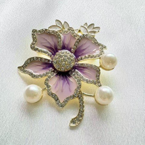 Flower Rose Brooch-#95