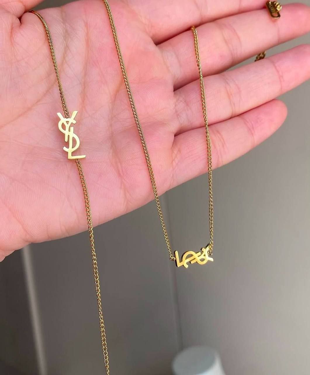 SS YSL Necklace Bracelet