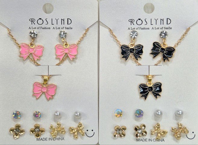 Combo 5Pair Earring Necklace #4