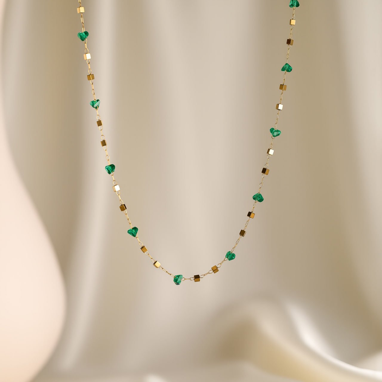 SS Stone Necklace