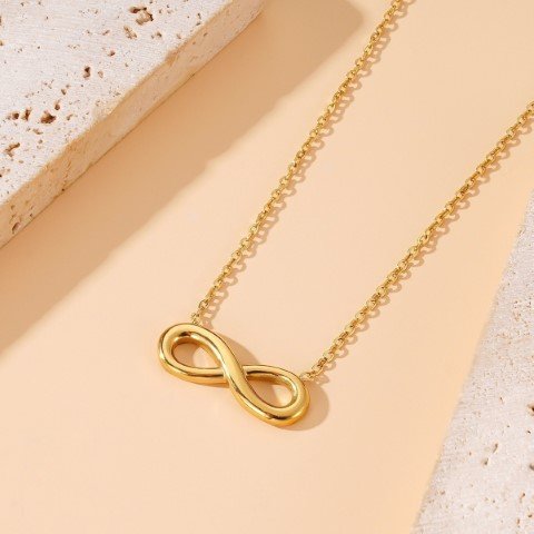 SS infinity Necklace Bracelet