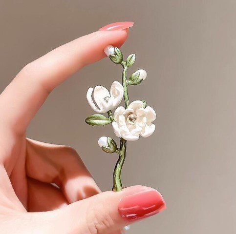 Flower Rose Brooch-#4