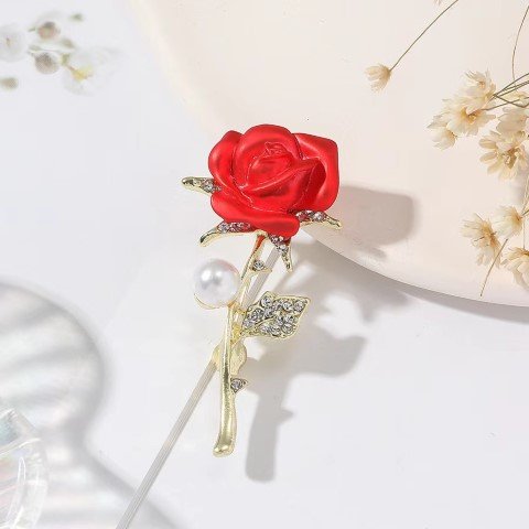 Flower Rose Brooch-#11-1