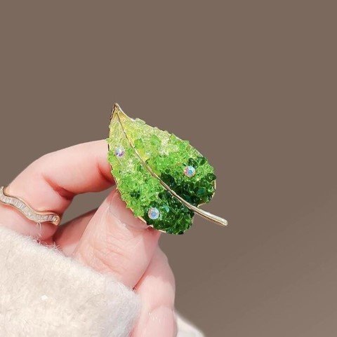 Tree Leaf Brooch #17