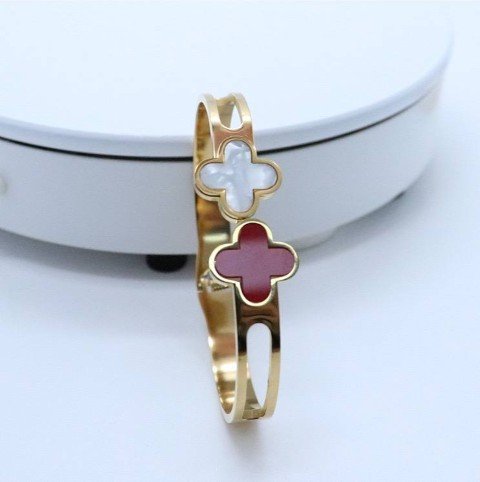 28022Titanium Steel bracelets for women-6