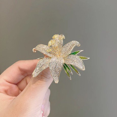 Flower Rose Brooch-#97